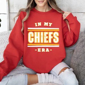 In My Chiefs Era Shirt Travis KelceSwift Shirt Football Chiefs Sweatshirt